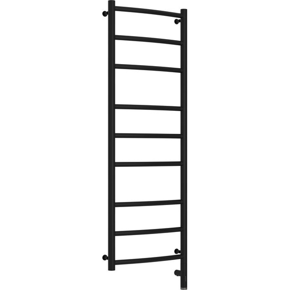 Полотенцесушитель электрический Сунержа Галант 3.0 П9 1200x400 мм 31-5801-1240 R, чёрный матовый - фото 