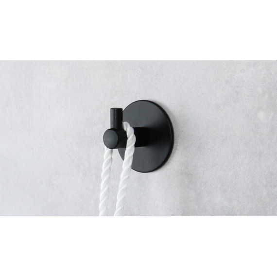 Крючок Fixsen FX-558A (2 шт.) цвет чёрный - фото 2