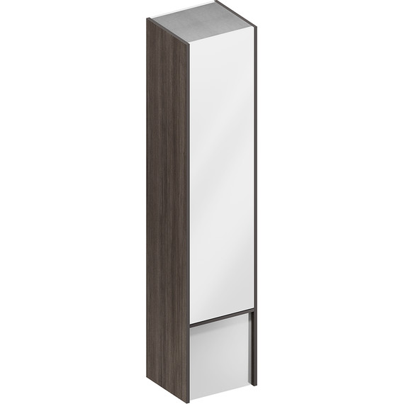 Пенал подвесной Kerama Marazzi Modula 35 см MO.165\AR, арабика/белый - фото 