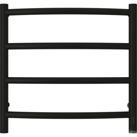 Полотенцесушитель электрический Сунержа Галант 4.0 П4 500x500 мм 31-0831-5050 R, чёрный матовый - фото 2