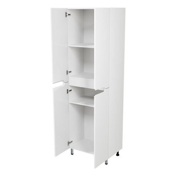 Пенал напольный Mirsant Soho 60 см, белый - фото 2