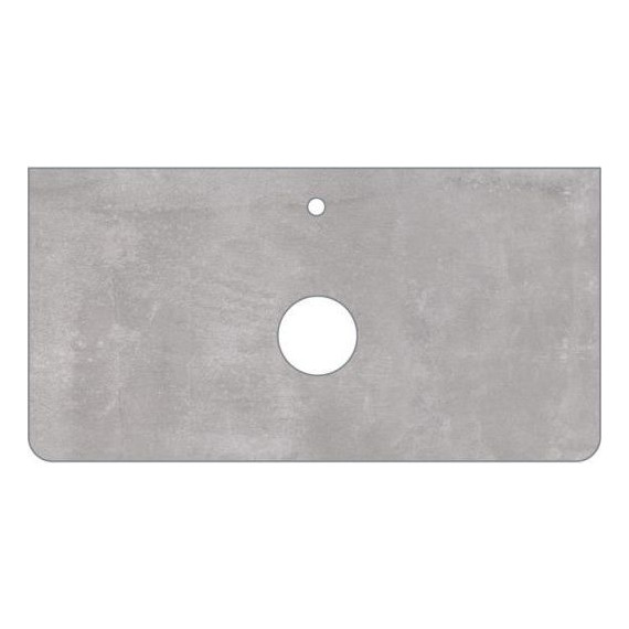 Столешница Mirsant Grey 60 см, серый - фото 