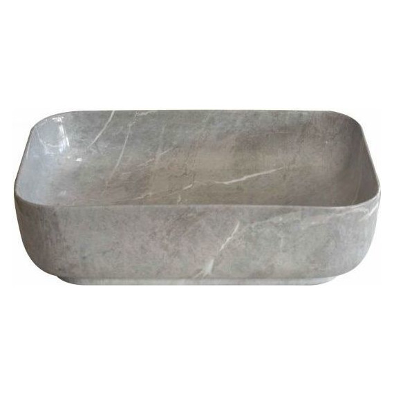 Раковина-чаша Mirsant SHELL-0619 50 см, Grey Light - фото 3