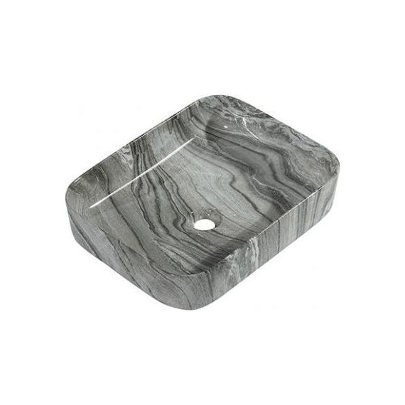 Раковина-чаша Mirsant SHELL-0619 50 см, Grey Stone - фото 