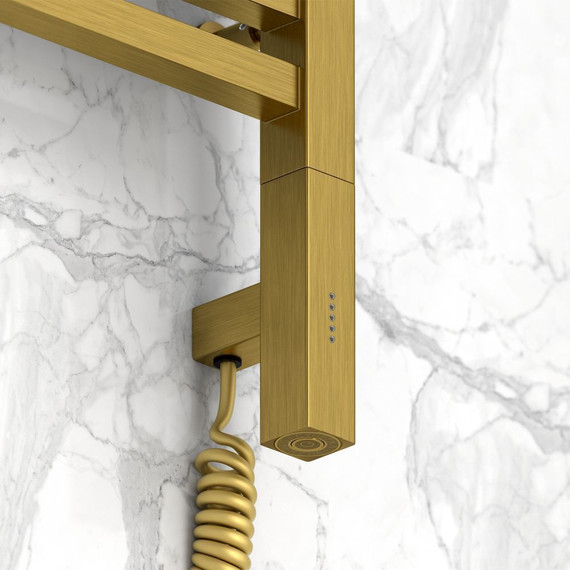 Полотенцесушитель электрический Сунержа Модус 3.0 П15 800x300 мм 051-5701-8030 R, состаренная латунь - фото 3