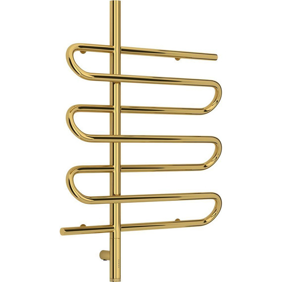 Полотенцесушитель электрический Сунержа Эпатаж 3.0 П7 800x600 мм 03-5850-8060 L, золото - фото 