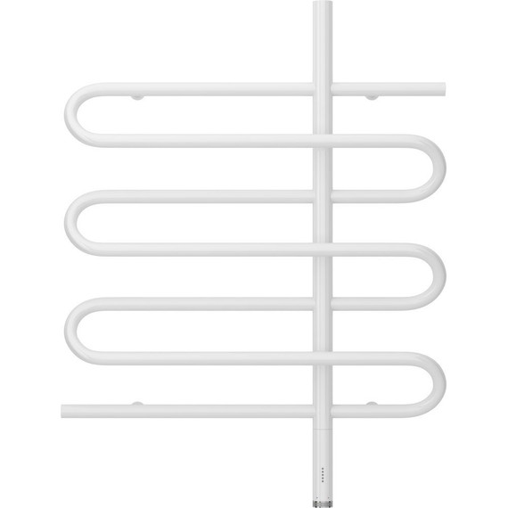 Полотенцесушитель электрический Сунержа Эпатаж 3.0 П7 800x600 мм 12-5851-8060 R, белый - фото 2