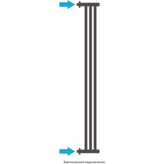 Полотенцесушитель водяной Сунержа Хорда ПП П3 1200x195 мм 00-4124-1200 - фото 6