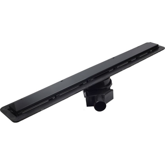 Трап Pestan (BETTOSERB) Confluo Frameless Black Matte Line 450 13701318, чёрный матовый (под плитку), Цвет производителя: чёрный матовый, Размер трапа: 450 - фото 