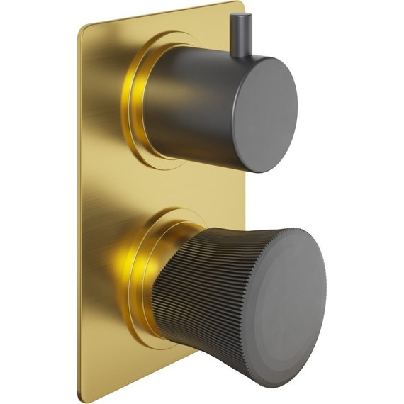 Смеситель для ванны Paini Domus 18PJ691PZ, матовое золото - фото 