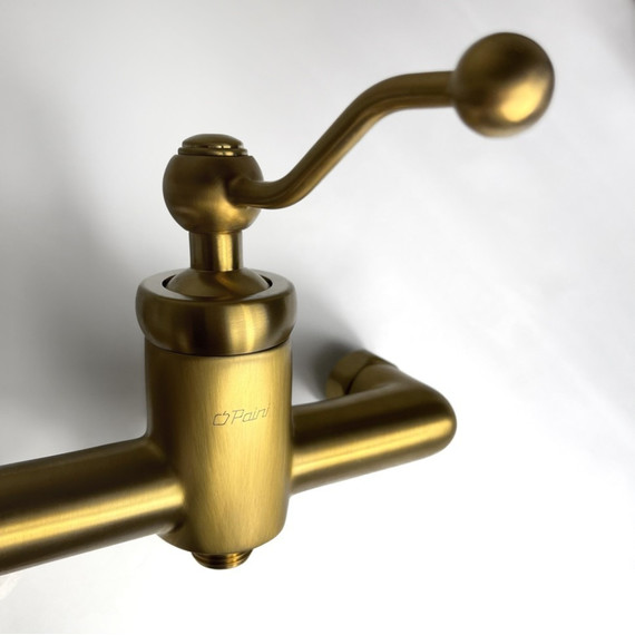 Смеситель для душа Paini Duomo 88PJ511, матовое золото - фото 3