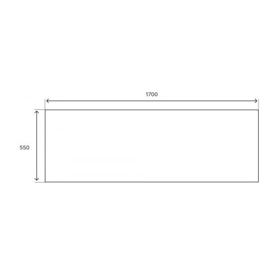Панель фронтальная для ванны Pestan Veedi 170 см 137000170 - фото 3