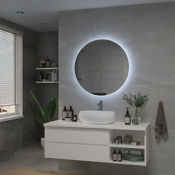 Зеркало Континент Ajour Led 80 см ЗЛП105 - фото 2