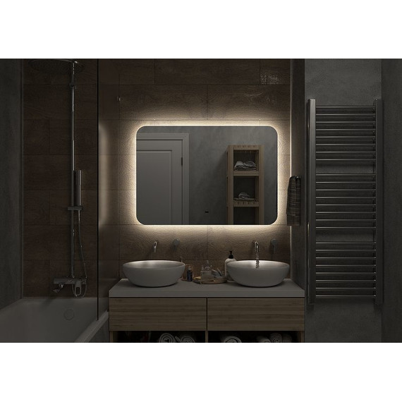 Зеркало Континент Burzhe Led 100 см ЗЛП398 - фото 7