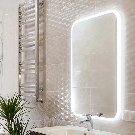 Зеркало Континент Glamour Led 60 см ЗЛП140 - фото 9