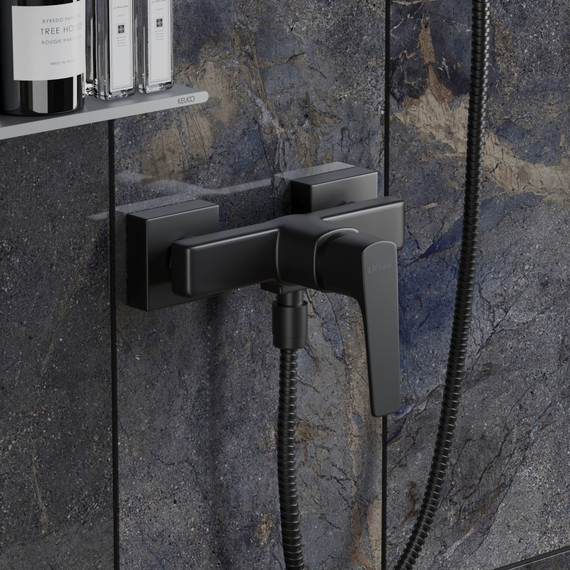 Смеситель для душа Paini Bari RTYO511, черный - фото 2