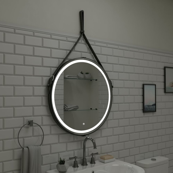 Зеркало Континент Millenium Black Led 65 см ЗЛП969 - фото 3