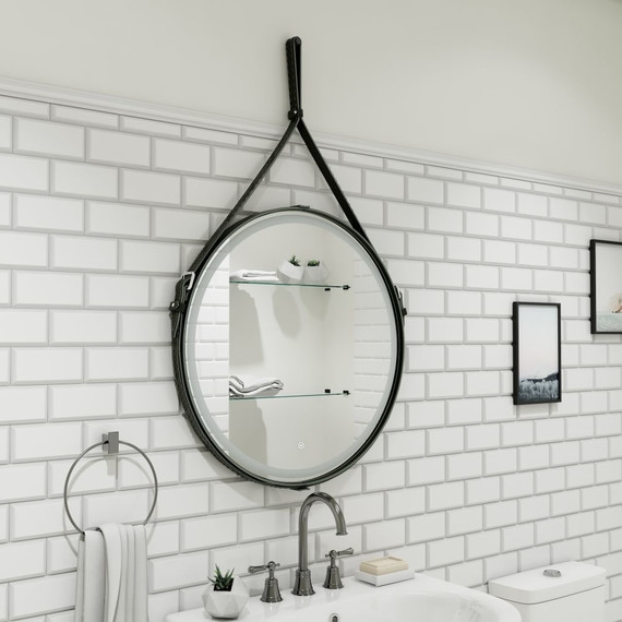 Зеркало Континент Millenium Black Led 65 см ЗЛП969 - фото 4