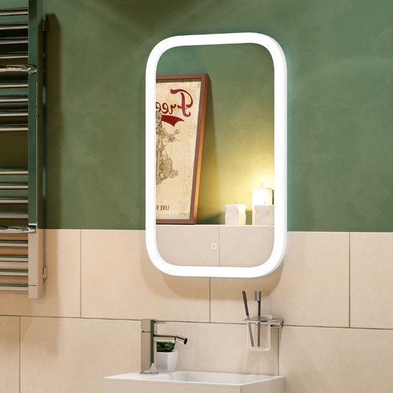 Зеркало Континент Mini Led 40 см ЗЛП852 - фото 