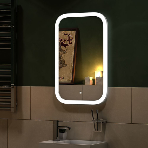 Зеркало Континент Mini Led 40 см ЗЛП852 - фото 2