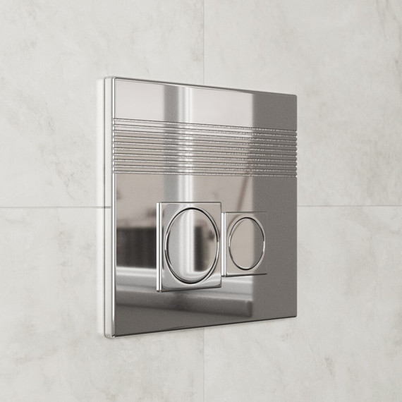 Кнопка смыва Grossman Cosmo 700.K31.02.100.100, хром глянцевый - фото 2