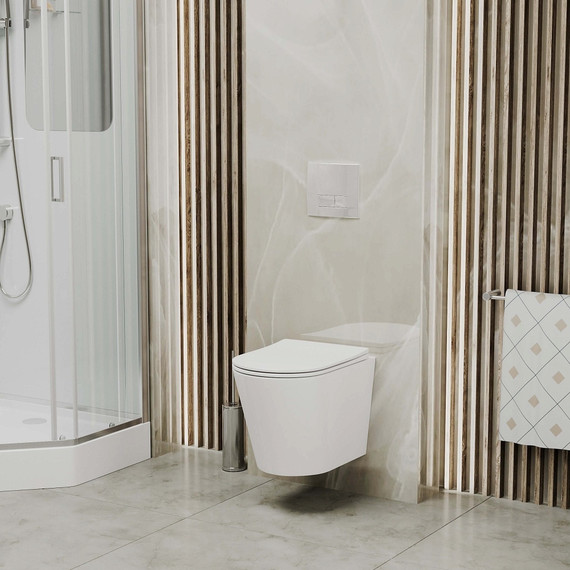 Кнопка смыва Grossman Classic 700.K31.04.01M.01M, белый глянцевый - фото 3