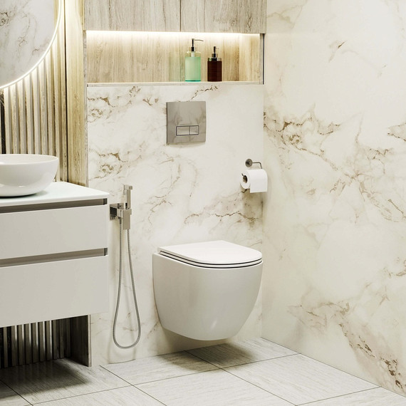 Кнопка смыва Grossman Classic 800.Т1.04.100.100, хром глянцевый - фото 3