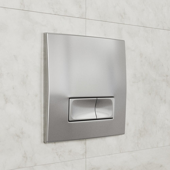 Кнопка смыва Grossman Classic 800.T1.04.110.110, хром матовый - фото 2