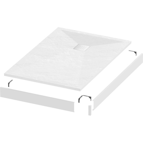 Панель для душевого поддона Grossman Strong 100x70 см GR-S1701001Q - фото 2