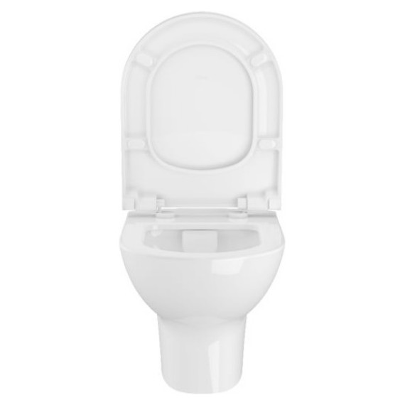 Унитаз подвесной безободковый Vitra Zentrum 5795B003-6077 с крышкой микролифт - фото 2