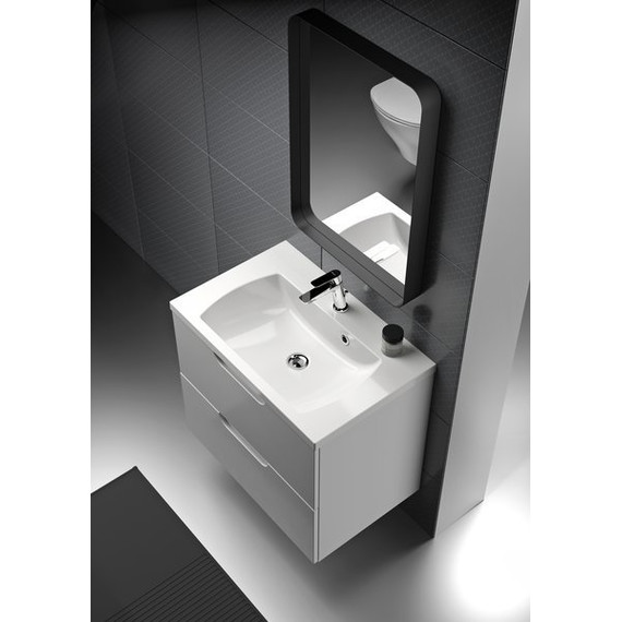 Зеркало Ravak Strip 50 см X000001569, чёрный - фото 2