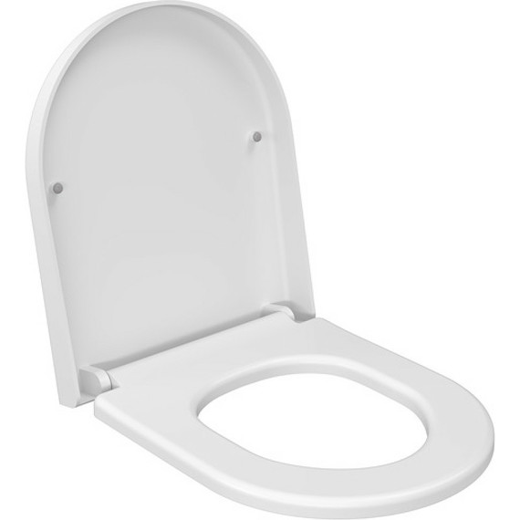 Сиденье с крышкой для унитаза Ambassador Nord микролифт 132T20001 - фото 