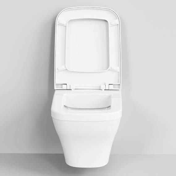 Унитаз подвесной безободковый Ambassador Benefit 203T20001R, Цвет производителя: белый - фото 5