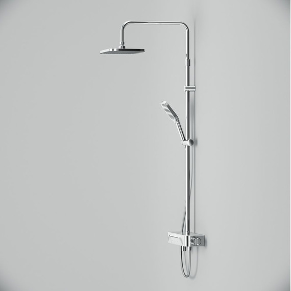Душевая стойка с термостатом Am.Pm Func F078F300, Цвет производителя: хром - фото 12