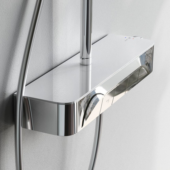 Душевая стойка с термостатом Am.Pm Func F078F300, Цвет производителя: хром - фото 5