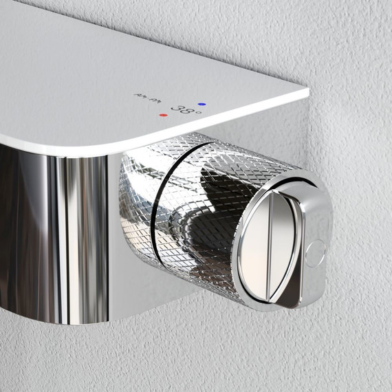 Душевая стойка с термостатом Am.Pm Func F078F300, Цвет производителя: хром - фото 6