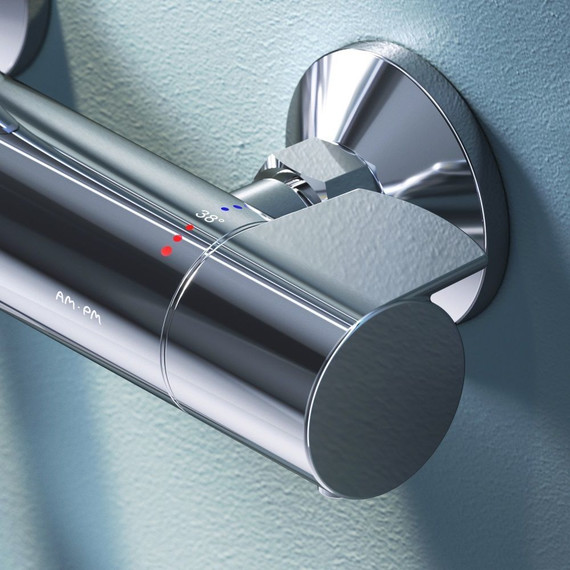 Душевая стойка с термостатом Am.Pm X-Joy F0785A400, Цвет производителя: хром - фото 8