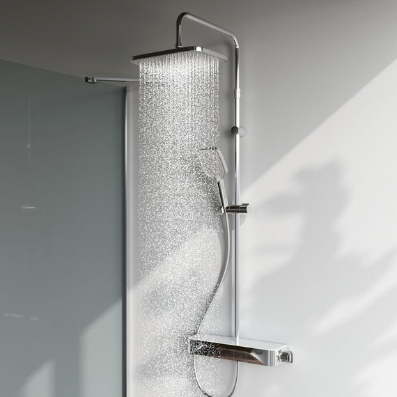 Душевая стойка с термостатом Am.Pm Func F078F200, Цвет производителя: хром - фото 2