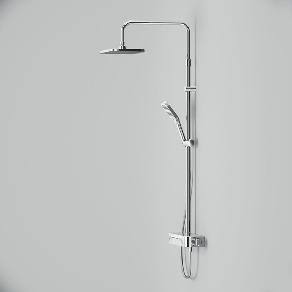 Душевая стойка с термостатом Am.Pm Func F078F200, Цвет производителя: хром - фото 11