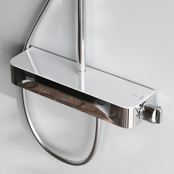 Душевая стойка с термостатом Am.Pm Func F078F200, Цвет производителя: хром - фото 3