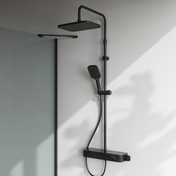 Душевая стойка Am.Pm Func F078F722, черный, Цвет производителя: чёрный - фото 2