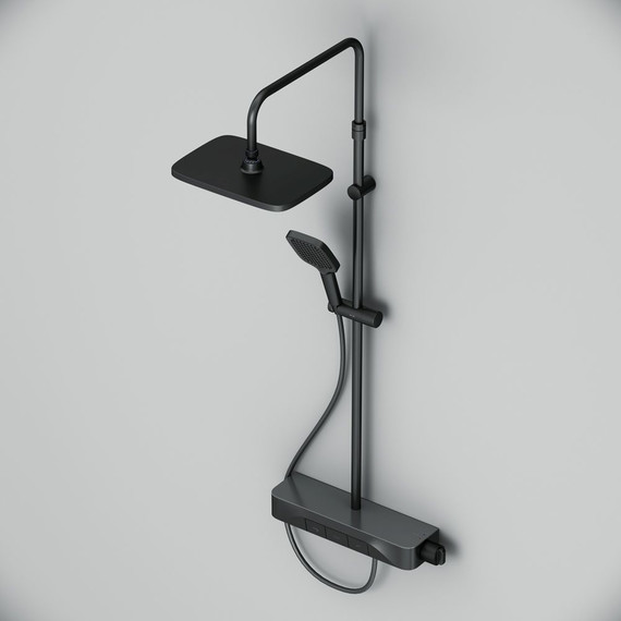 Душевая стойка Am.Pm Func F078F722, черный, Цвет производителя: чёрный - фото 11