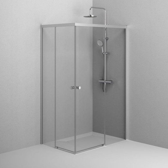 Душевое ограждение Am.Pm X-Joy 120x80 см W94G-403-12080-MТ, хром/прозрачное - фото 5