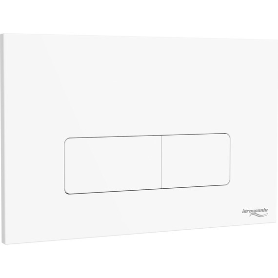 Кнопка смыва Idrospania Andrea 30356, белый матовый - фото 