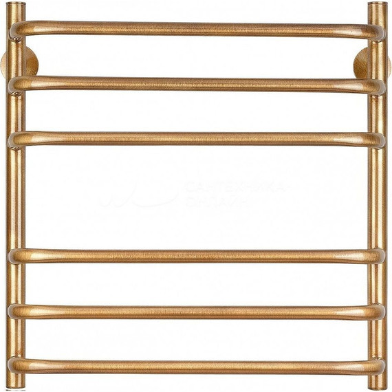 Полотенцесушитель водяной Secado Мерида 3 П6 500x600 мм, бронза - фото 