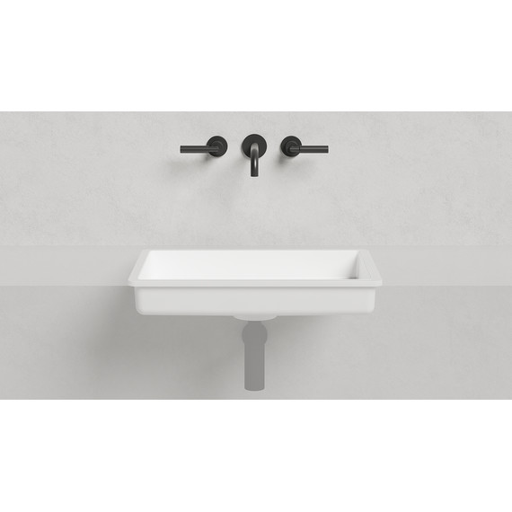 Раковина врезная под столешницу Salini Marea 14 60 см 1802214M (S-Stone) матовая - фото 