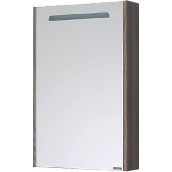 Зеркало шкаф Акватон Сильва 50 см 1A215502SIW5L - фото 