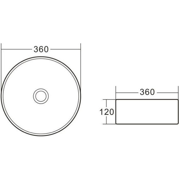 Раковина-чаша BelBagno 36 см BB1357 - фото 7
