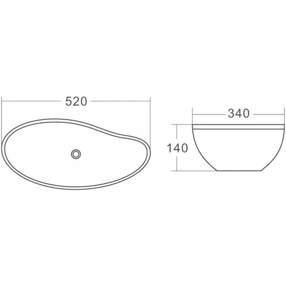 Раковина-чаша BelBagno 52 см BB1362 - фото 8