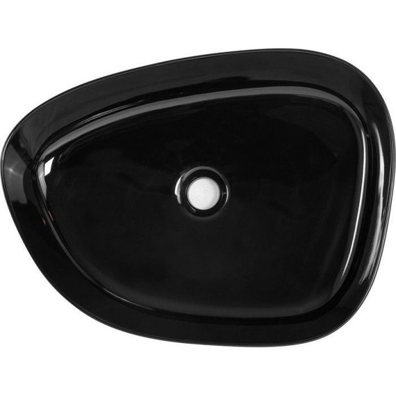 Раковина-чаша BelBagno 55 см BB1435-NERO, черный - фото 7